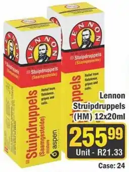 J&E Cash and Carry Lennon Struipdruppels offer