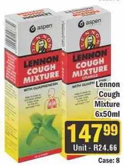 J&E Cash and Carry Lennon Cough Mixture offer