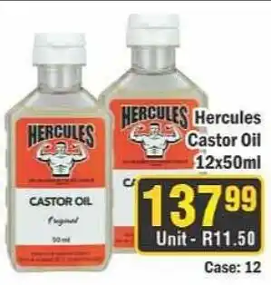 J&E Cash and Carry Hercules Castor Oil offer
