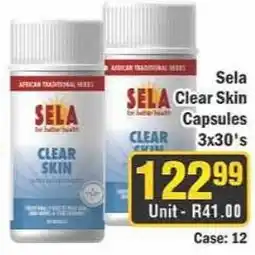 J&E Cash and Carry Sela Clear Skin Capsules offer