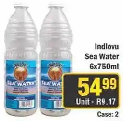 J&E Cash and Carry Indlovu Sea Water offer