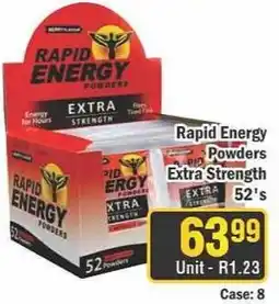 J&E Cash and Carry Rapid Energy Powders Extra Strength offer