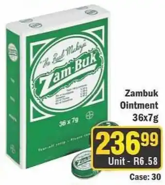 J&E Cash and Carry Zambuk Ointment offer