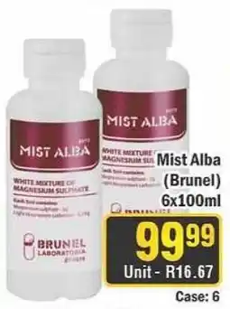 J&E Cash and Carry Mist Alba (Brunel) offer