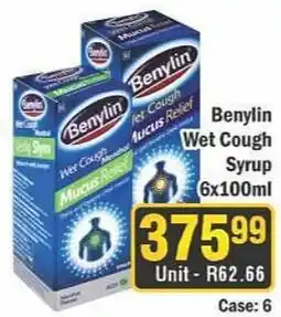 J&E Cash and Carry Benylin Wet Cough Mucus Relief offer
