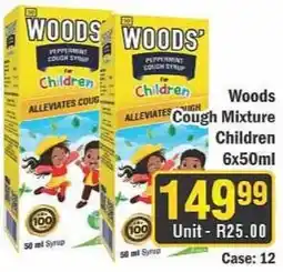 J&E Cash and Carry Woods' Cough Mixture Children offer