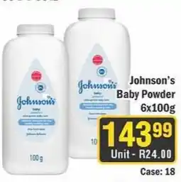 J&E Cash and Carry Johnson's Baby Powder offer