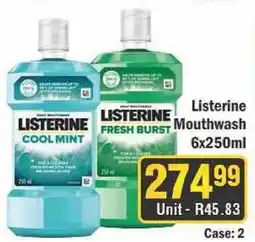 J&E Cash and Carry LISTERINE Mouthwash offer