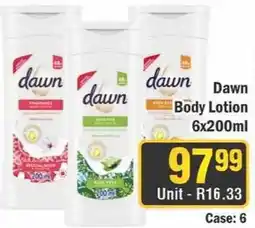 J&E Cash and Carry Dawn Body Lotion offer