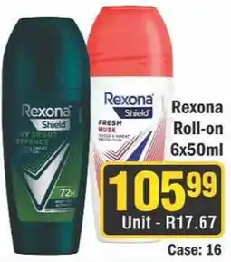 J&E Cash and Carry Rexona Shield Roll-on offer