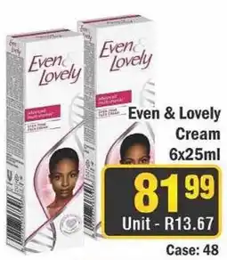 J&E Cash and Carry Even & Lovely Cream offer
