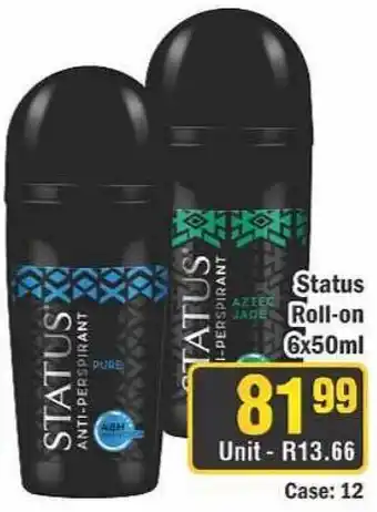 J&E Cash and Carry Status Roll-on offer