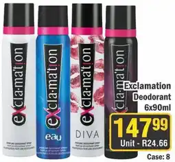 J&E Cash and Carry Exclamation Deodorant offer