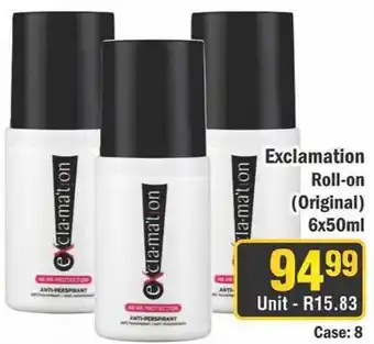 J&E Cash and Carry Exclamation Roll-on (Original) offer