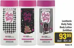 J&E Cash and Carry Lentheric Hoity Toity Body Lotion offer