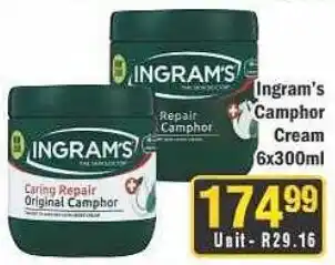 J&E Cash and Carry Ingram's Camphor Cream offer