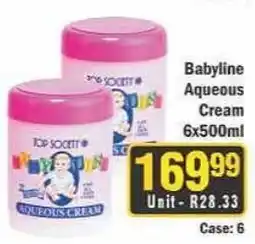 J&E Cash and Carry Babyline Aqueous Cream offer
