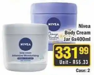 J&E Cash and Carry Nivea Body Cream offer