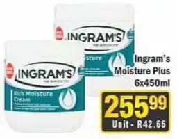 J&E Cash and Carry Ingram's Moisture Plus offer