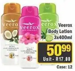 J&E Cash and Carry Veerox Body Lotion offer