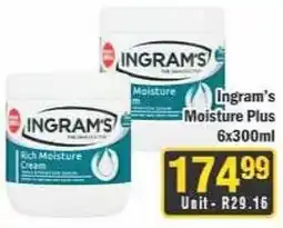 J&E Cash and Carry Ingram's Moisture Plus offer