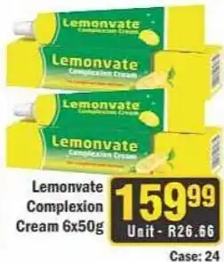 J&E Cash and Carry Lemonvate Complexion Cream offer