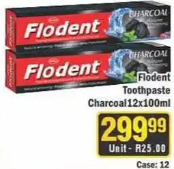 J&E Cash and Carry Flodent Toothpaste Charcoal offer