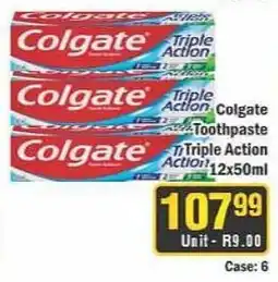 J&E Cash and Carry Colgate Toothpaste Triple Action offer