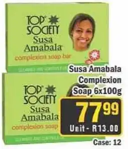 J&E Cash and Carry Top Society Susa Amabala complexion soap offer