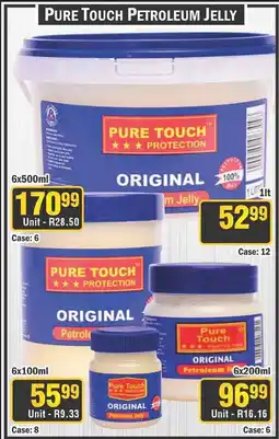 J&E Cash and Carry Pure Touch Petroleum Jelly offer