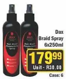 J&E Cash and Carry Dax Braid Spray offer