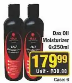 J&E Cash and Carry Dax Oil Moisturizer offer