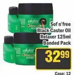 J&E Cash and Carry Sof n'free Black Castor Oil Relaxer offer