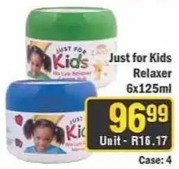 J&E Cash and Carry Just for Kids Relaxer offer