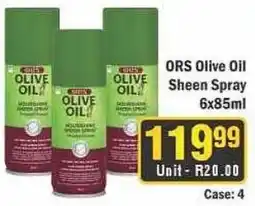 J&E Cash and Carry ORS Olive Oil Sheen Spray offer