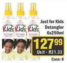 J&E Cash and Carry Just for Kids Detangler offer