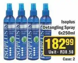 J&E Cash and Carry IsoPlus Detangling Spray offer