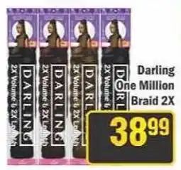 J&E Cash and Carry Darling One Million Braid 2X offer