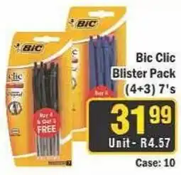 J&E Cash and Carry Bic Clic Blister Pack offer