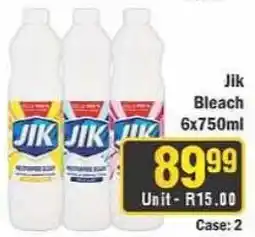 J&E Cash and Carry Jik Bleach offer