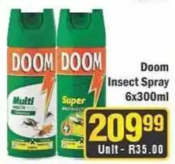 J&E Cash and Carry Doom Insect Spray offer