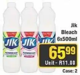 J&E Cash and Carry Jik Bleach offer
