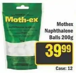 J&E Cash and Carry Mothex Naphthalene Balls offer