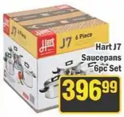 J&E Cash and Carry Hart J7 Saucepans 6pc Set offer