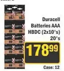 J&E Cash and Carry Duracell Batteries AAA offer