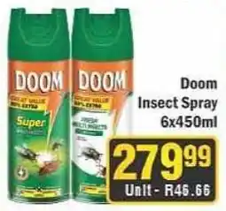 J&E Cash and Carry Doom Insect Spray offer