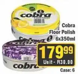 J&E Cash and Carry Cobra Floor Polish offer