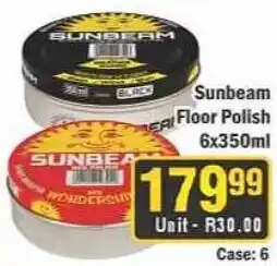 J&E Cash and Carry Sunbeam Floor Polish offer