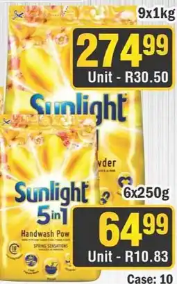 J&E Cash and Carry Sunlight 5in1 Handwash Pow offer
