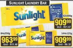 J&E Cash and Carry Sunlight Laundry Bar offer